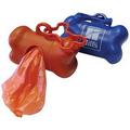 Bone Pet Bag Dispenser /w Carabiner